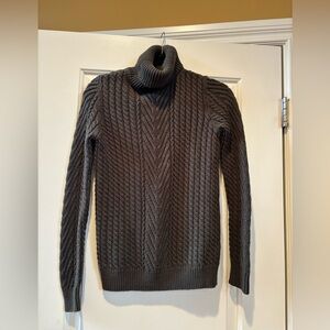 Forever 21 Men's Dark Olive Turtleneck Sweater